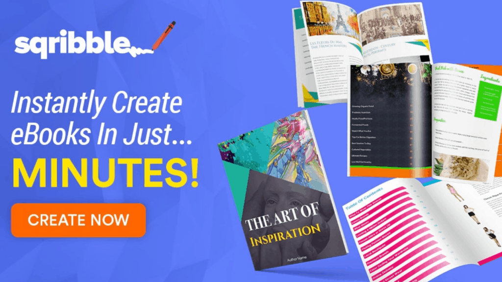 Sqribble Review – Generate Professional ebooks without typing a word in 5 Minutes With Sqribble + [Get $15K Bonuses]